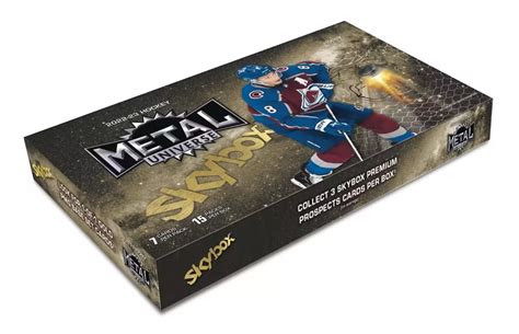 metal universe box|metal universe hockey box.